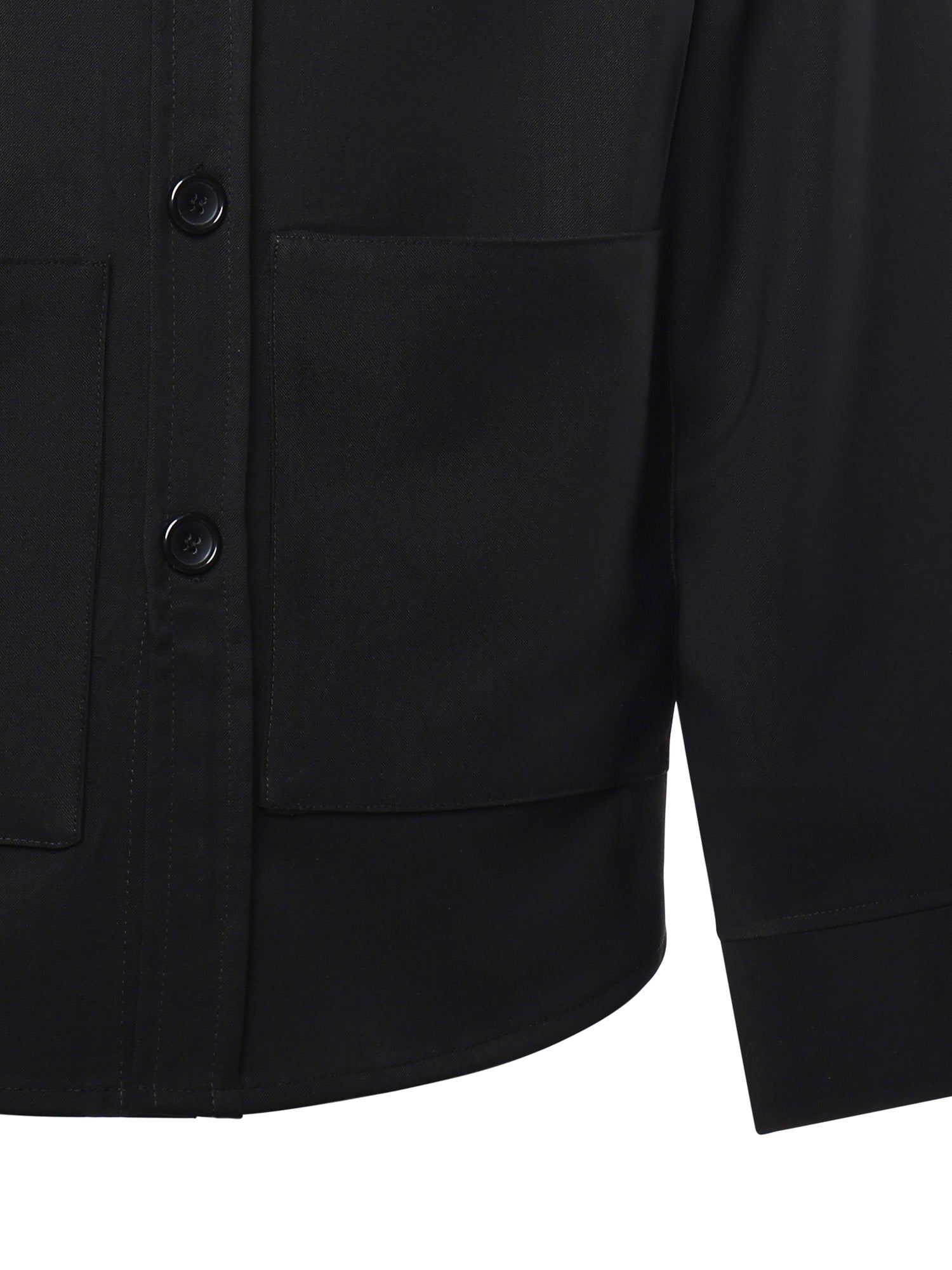 Camicia Tobhias in lana TOBHIAS NERO GIULIANO GALIANO 
