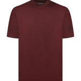 T-shirt Vice in cotone VICE BORDEAUX GIULIANO GALIANO 