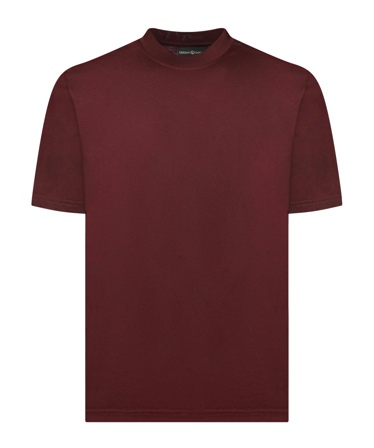 T-shirt Vice in cotone VICE BORDEAUX GIULIANO GALIANO 