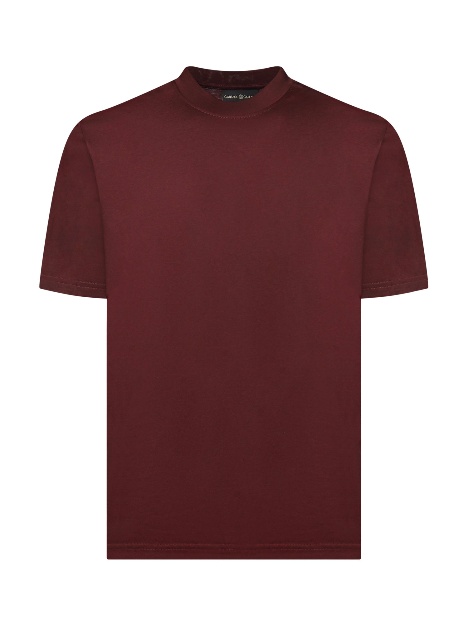 T-shirt Vice in cotone VICE BORDEAUX GIULIANO GALIANO 