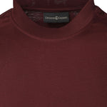 T-shirt Vice in cotone VICE BORDEAUX GIULIANO GALIANO 