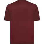T-shirt Vice in cotone VICE BORDEAUX GIULIANO GALIANO 