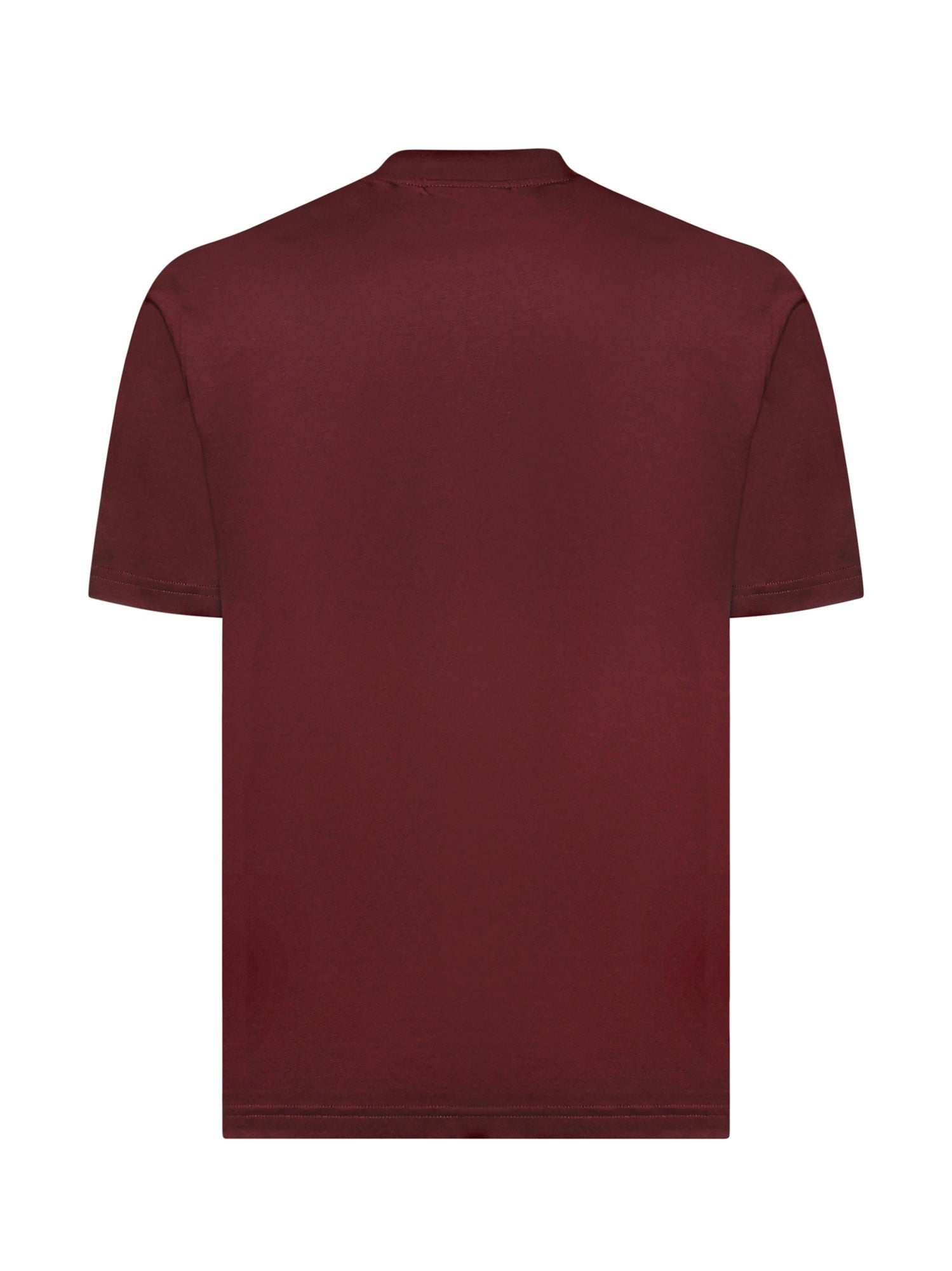 T-shirt Vice in cotone VICE BORDEAUX GIULIANO GALIANO 