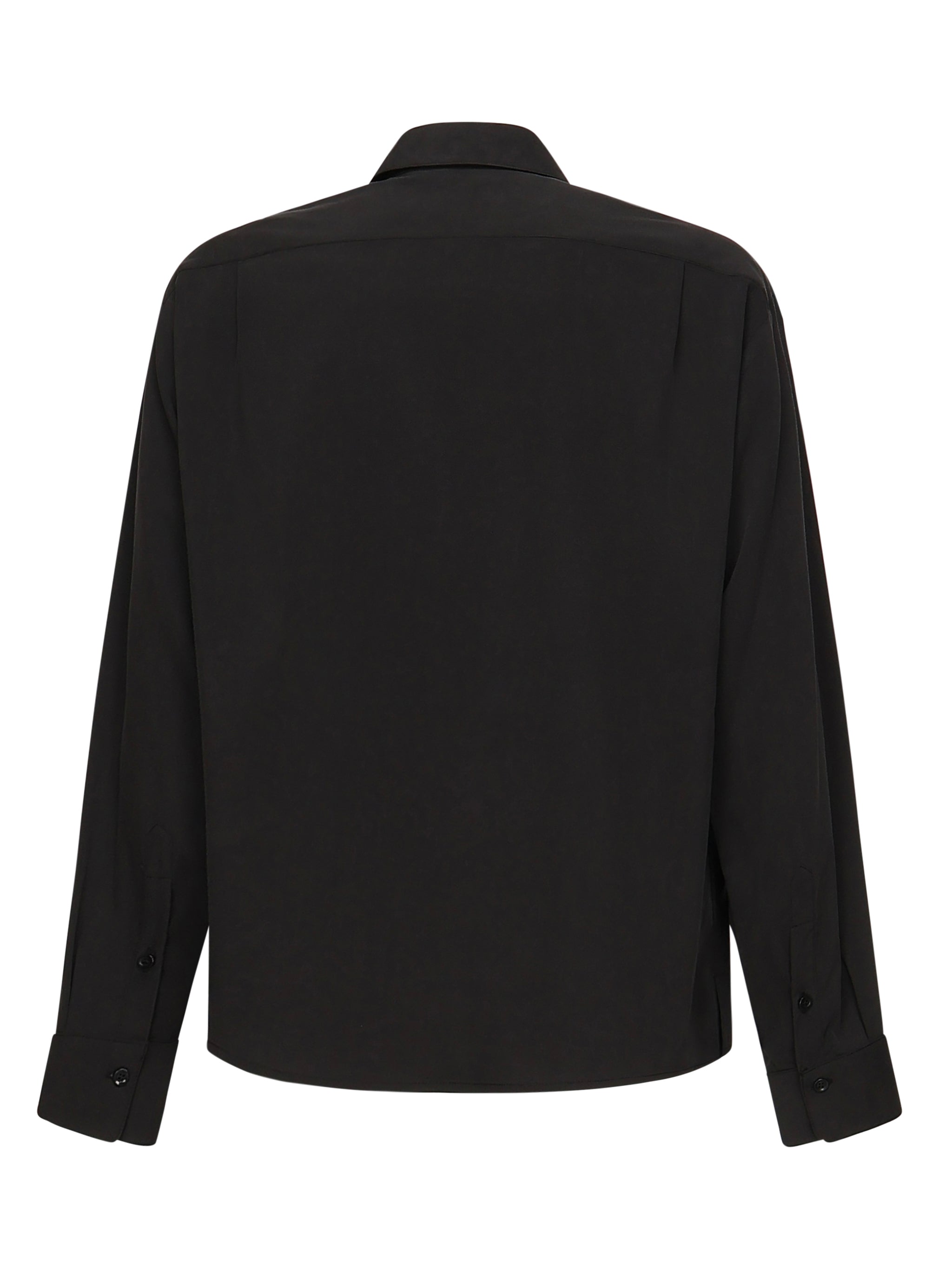 Camicia Wolf con tasca sul petto WOLF -NERO GIULIANO GALIANO 