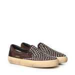 Slip-on Vce in suede con borchie GMF00306 F000876355381 GOLDEN GOOSE 