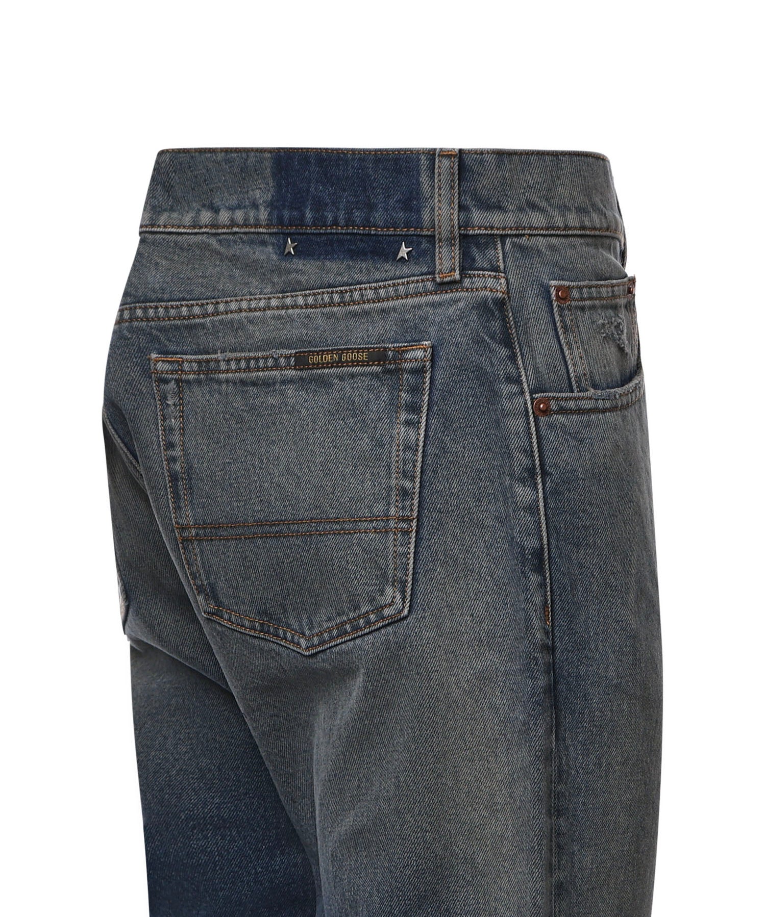Jeans in denim GMP02752 P00261550100 GOLDEN GOOSE 