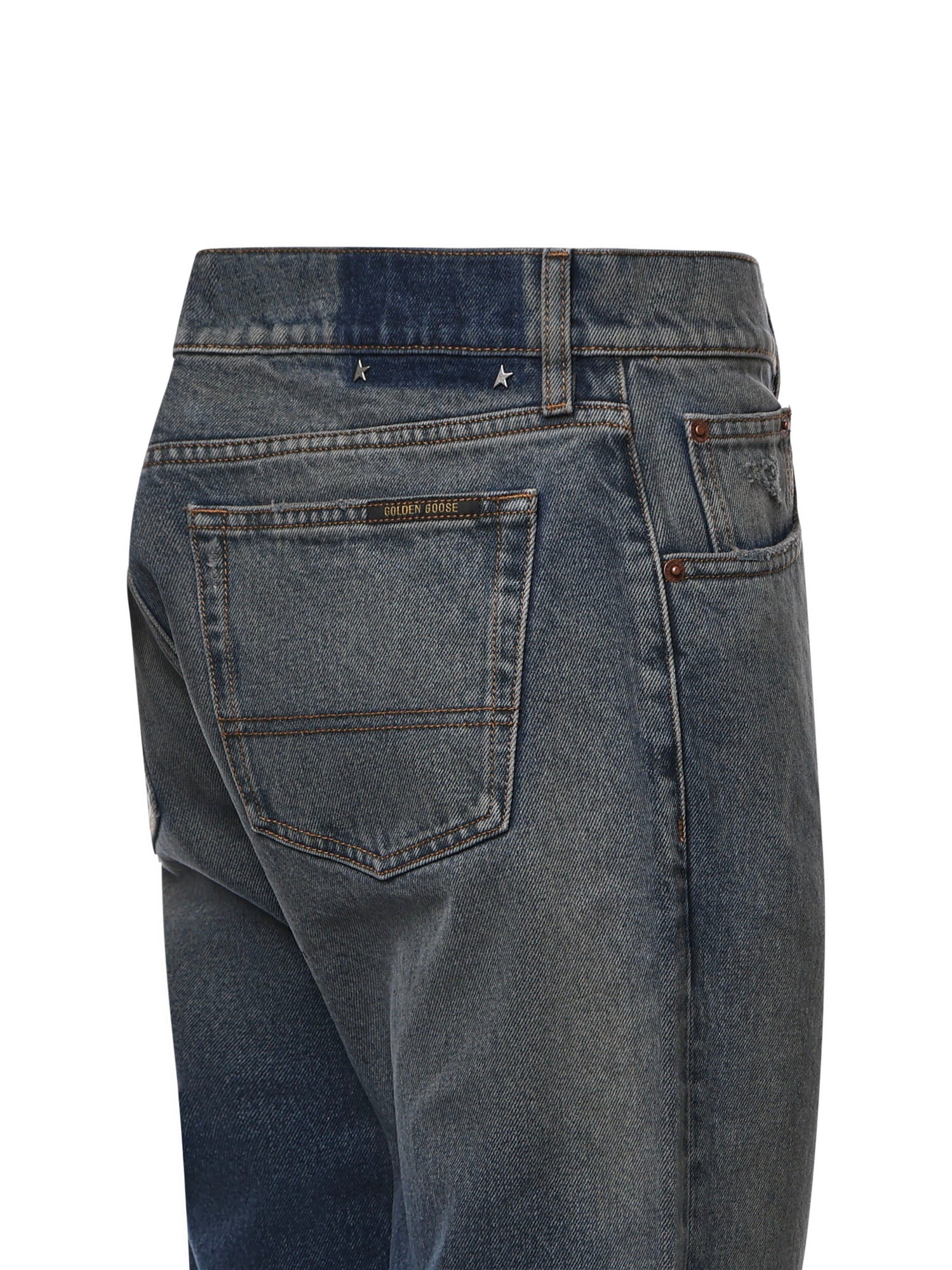 Jeans in denim GMP02752 P00261550100 GOLDEN GOOSE 