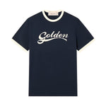 T-shirt con stampa in cotone GMP02761 P00262483134 GOLDEN GOOSE 