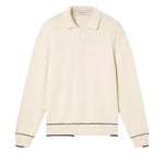 Polo in misto cotone con logo GMP02822 P00267411560 GOLDEN GOOSE 