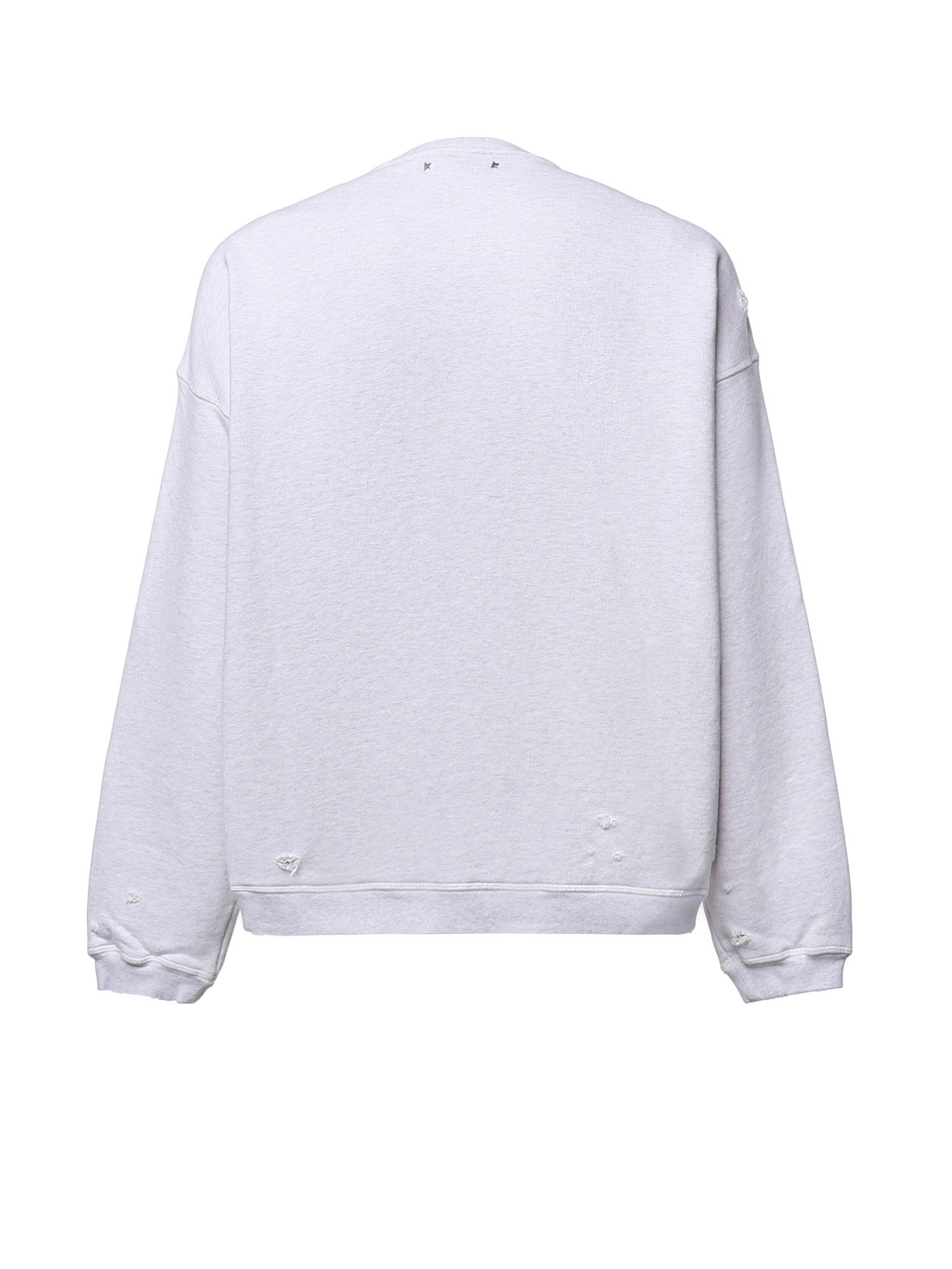 Felpa girocollo in cotone GUP02711 P00241260665 GOLDEN GOOSE 
