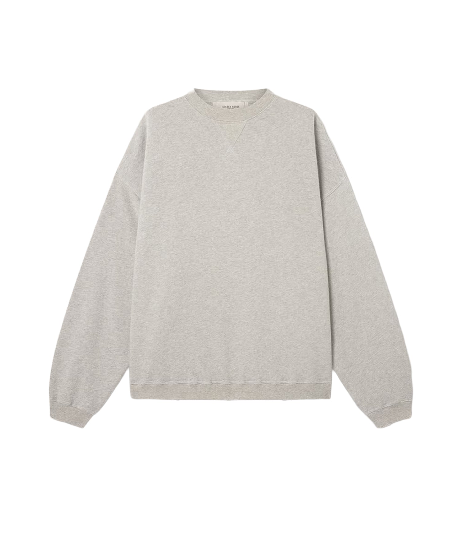 Felpa in cotone con logo GUP02711 P00263760513 GOLDEN GOOSE 