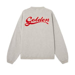 Felpa in cotone con logo GUP02711 P00263760513 GOLDEN GOOSE 