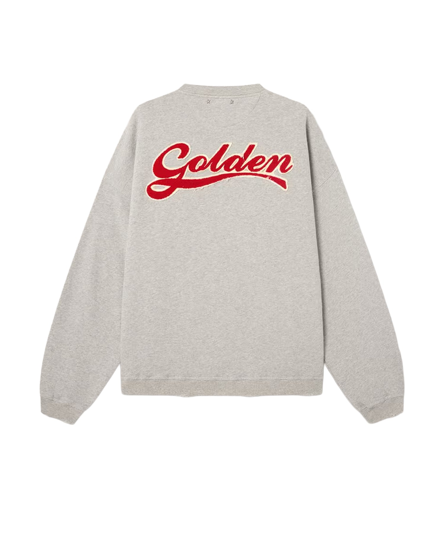 Felpa in cotone con logo GUP02711 P00263760513 GOLDEN GOOSE 