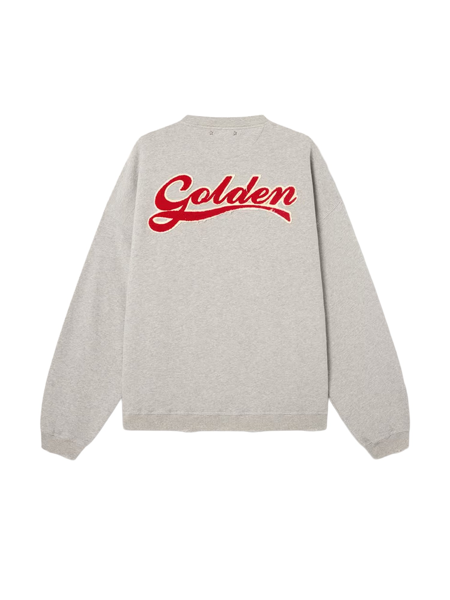 Felpa in cotone con logo GUP02711 P00263760513 GOLDEN GOOSE 