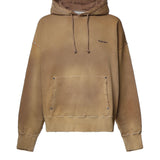 Felpa con cappuccio in cotone GUP02763 P00263616107 GOLDEN GOOSE 