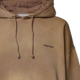 Felpa con cappuccio in cotone GUP02763 P00263616107 GOLDEN GOOSE 