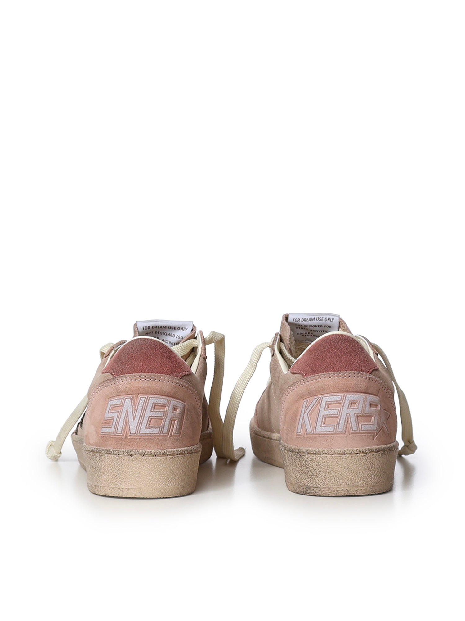 Sneakers Ball Star in suede con glitter GWF00117 F00869425819 GOLDEN GOOSE 