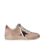 Sneakers Ball Star in suede con glitter GWF00117 F00869425819 GOLDEN GOOSE 
