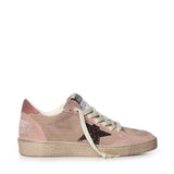Sneakers Ball Star in suede con glitter GWF00117 F00869425819 GOLDEN GOOSE 
