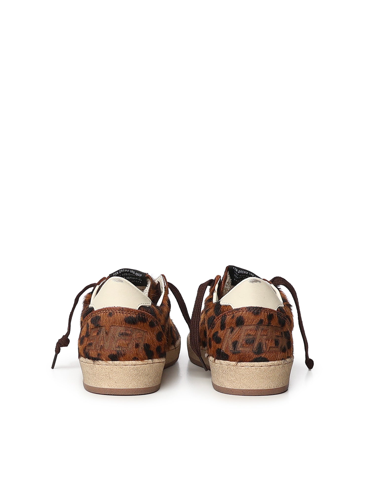 Sneaker Ball Star in cavallino leo GWF00117 F00870355655 GOLDEN GOOSE 