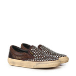 Slip-on Vce in suede con borchieE GWF00306 F00876355381 GOLDEN GOOSE 