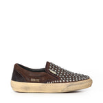 Slip-on Vce in suede con borchieE GWF00306 F00876355381 GOLDEN GOOSE 