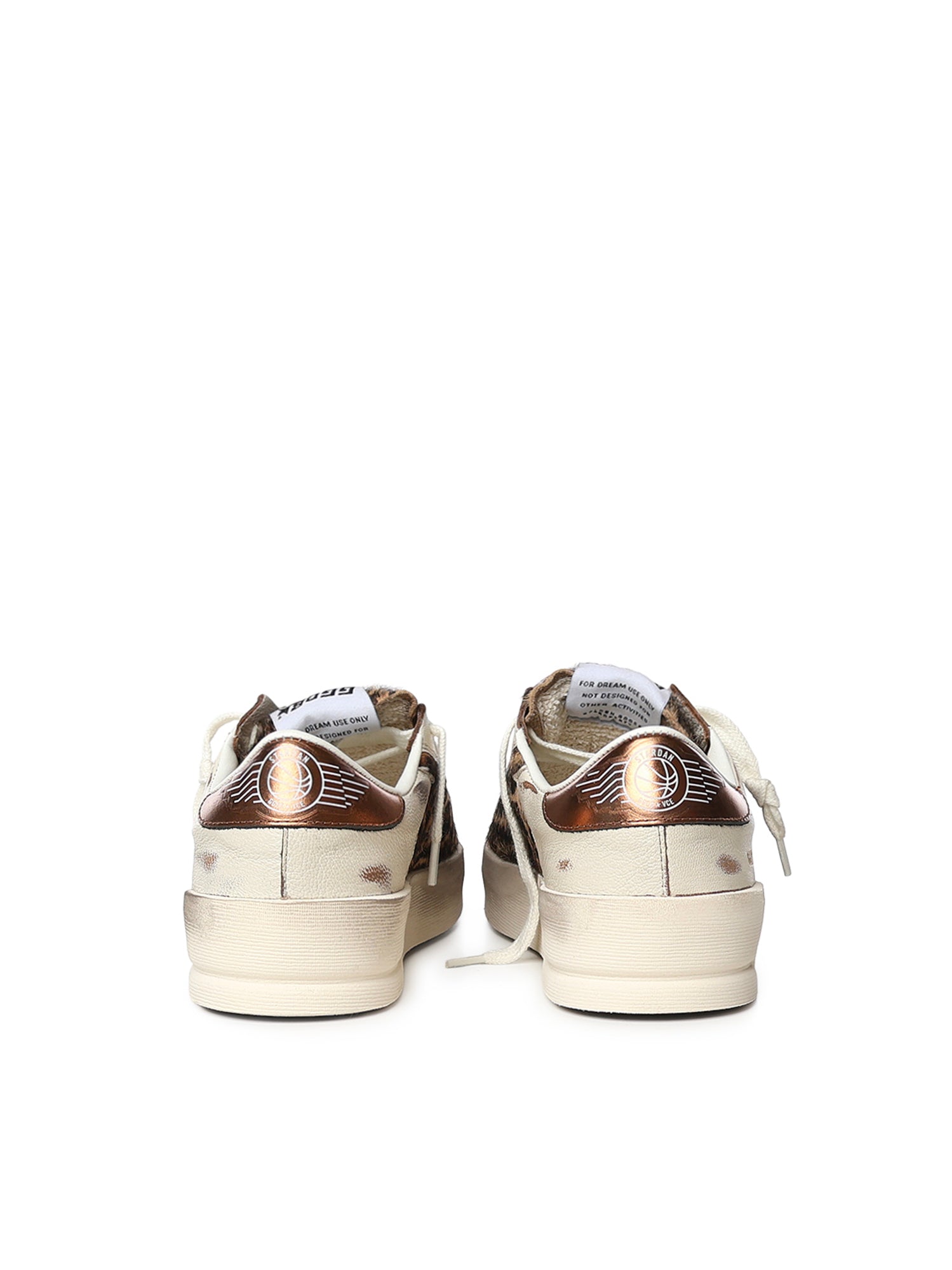 Sneaker Stardan in pelle e cavallino GWF00333 F00849181551 GOLDEN GOOSE 