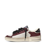 Sneaker Stardan in pelle con glitter GWF00333 F00876615994 GOLDEN GOOSE 