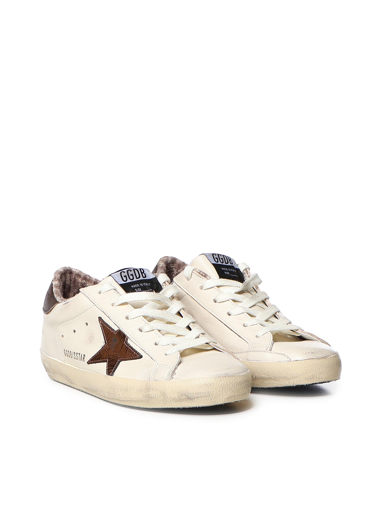 Sneaker Super-Star in pelle GWF01002 F00869212520 GOLDEN GOOSE 