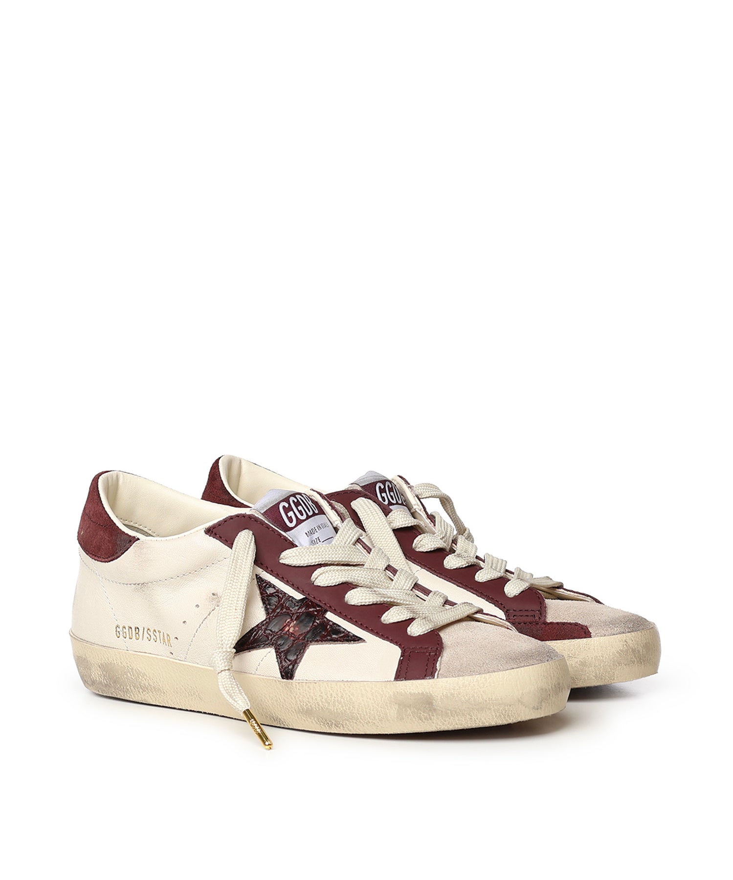 Sneaker Super-Star in pelle GWF01002 F00876115993 GOLDEN GOOSE 