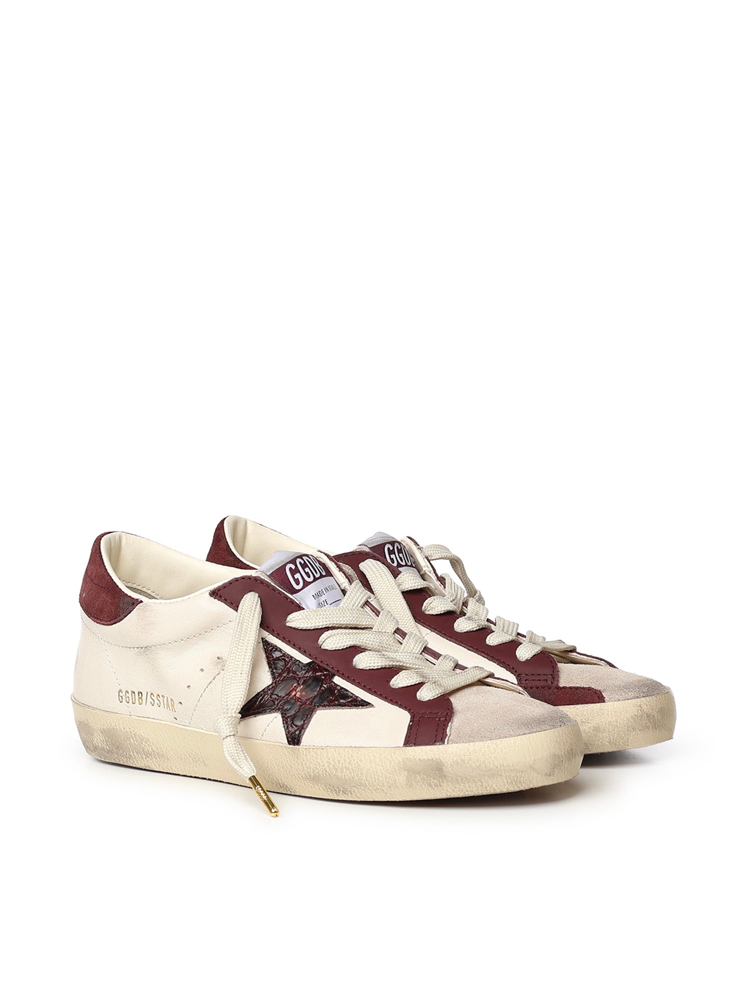 Sneaker Super-Star in pelle GWF01002 F00876115993 GOLDEN GOOSE 