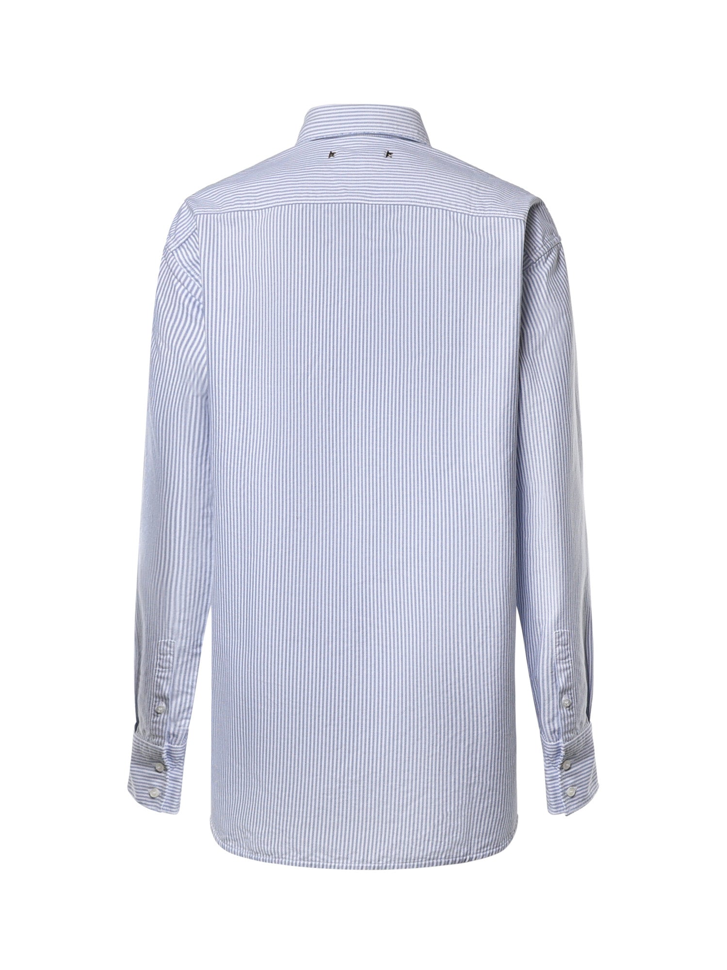 Camicia a righe in cotone GWP00820 P00054880197 GOLDEN GOOSE 