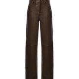 Pantalone Melany in pelle GWP01882 P00265936110 GOLDEN GOOSE 