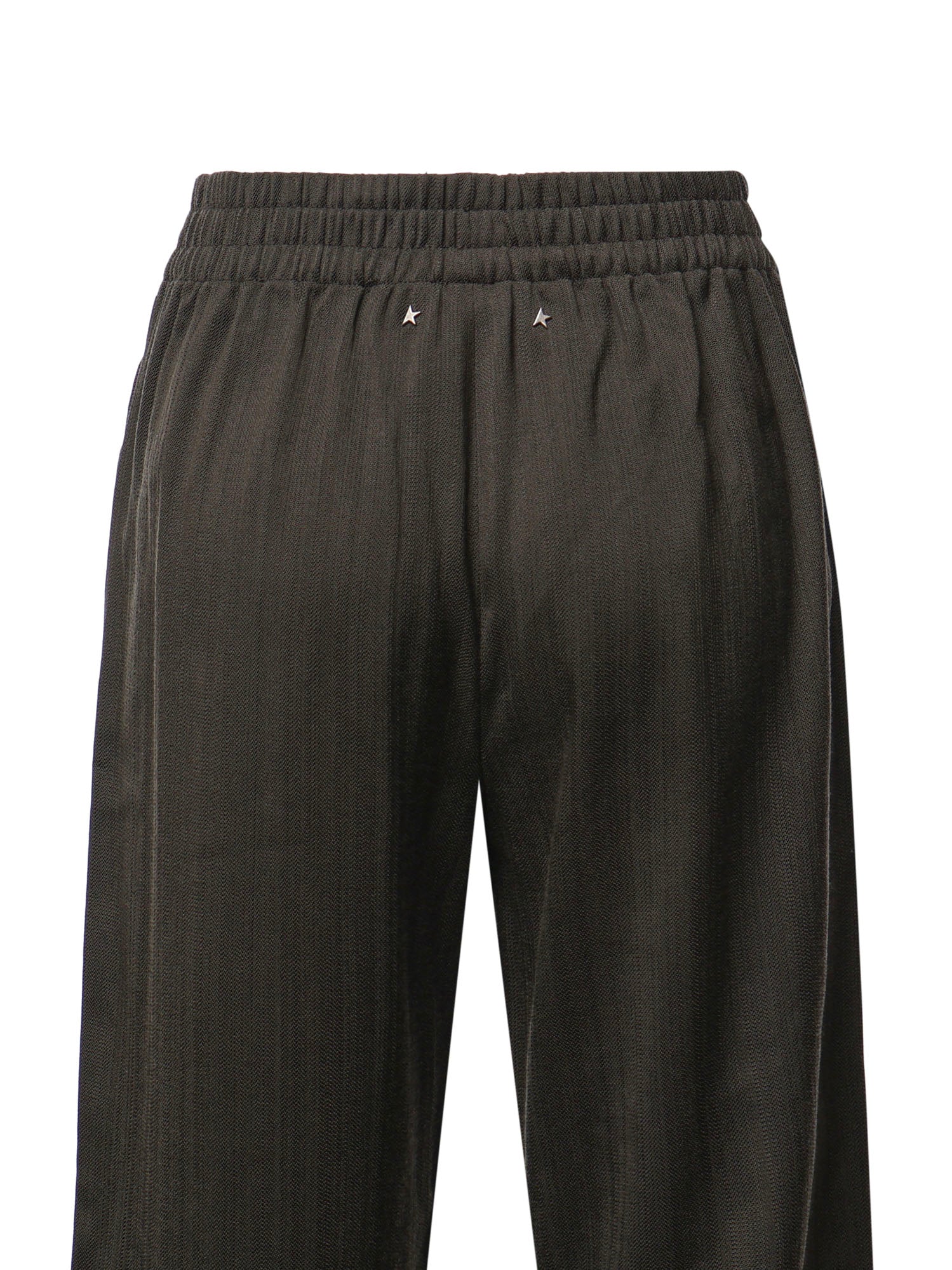 Pantaloni in misto viscosa e lana GWP02260 P00258736101 GOLDEN GOOSE 