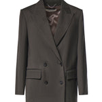 Blazer doppiopetto in misto viscosa GWP02332 P00258736101 GOLDEN GOOSE 