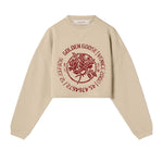 Felpa in cotone con stampa GWP02769 P00264415969 GOLDEN GOOSE 