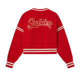 Felpa in cotone con logo GWP02794 P00267240605 GOLDEN GOOSE 