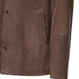 Overshirt in suede G6AC0039 66G GRIFONI 