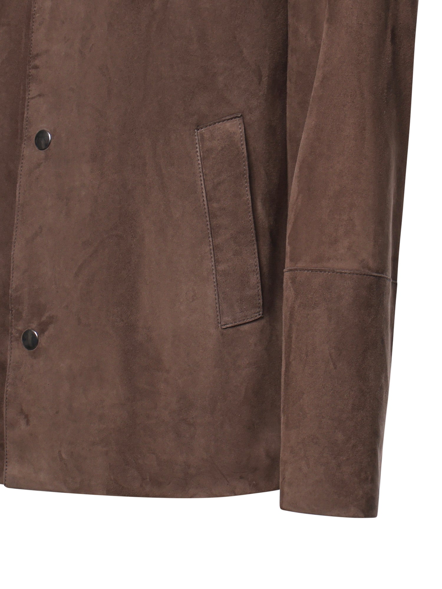 Overshirt in suede G6AC0039 66G GRIFONI 