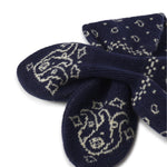Sciarpa "Bandana Bowtie" in misto lana A28819AL MIDNIGHT/BUTTER GUEST IN RESIDENCE 