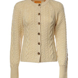 Cardigan in misto lana e cashmere W47819CM BUTTER GUEST IN RESIDENCE 
