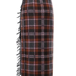 Gonna "Tartan Wrap" in misto lana W50219JM SPRINKLE COMBO GUEST IN RESIDENCE 