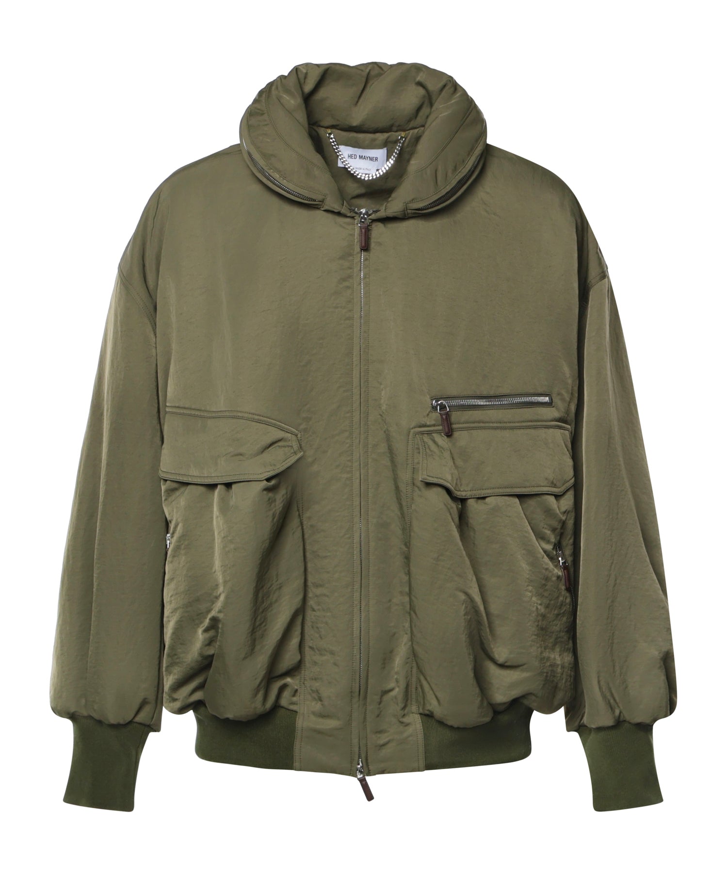 Bomber oversize con maxi tasche HMMD10077AHD219 300 HED MAYNER 