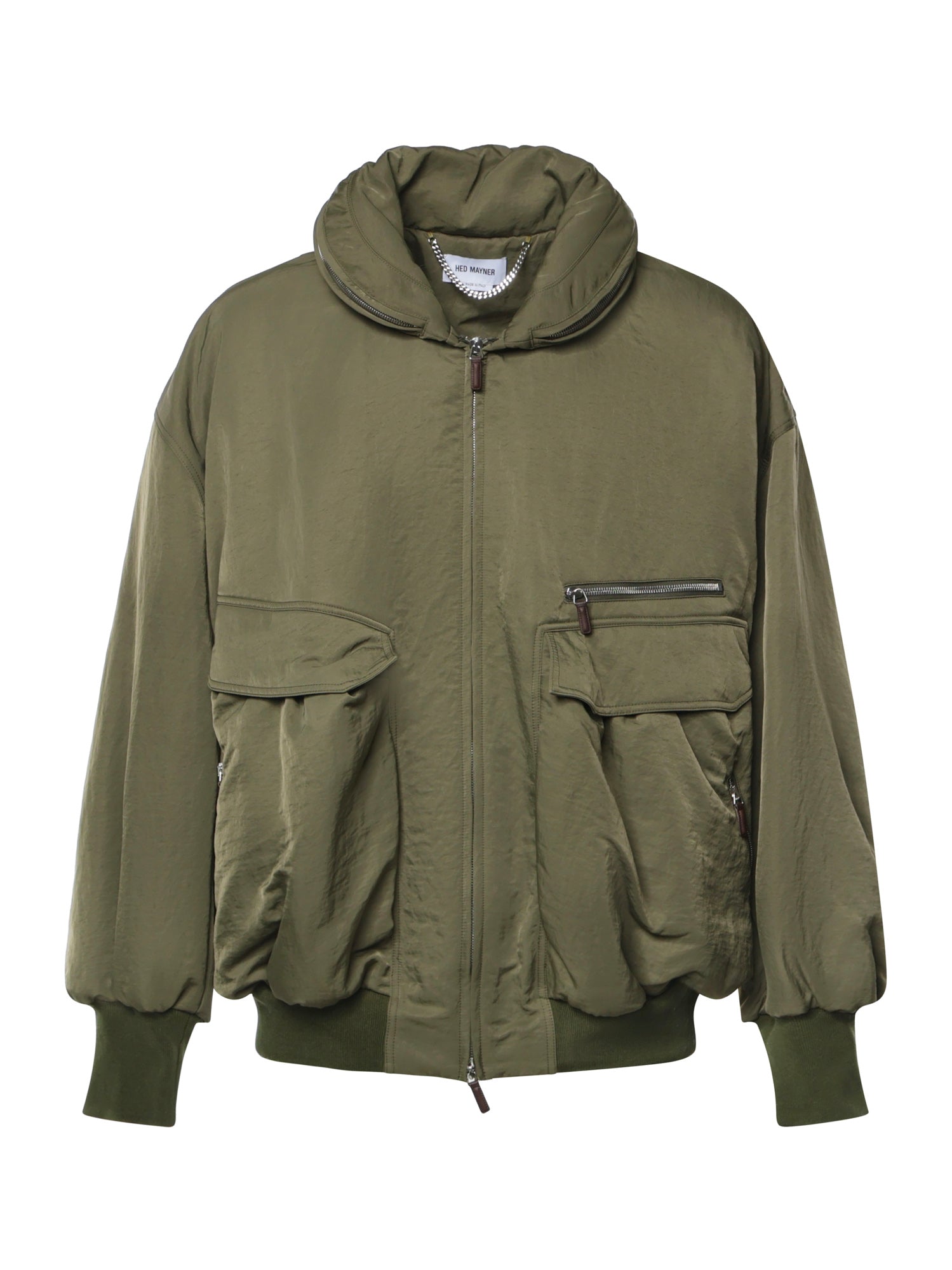 Bomber oversize con maxi tasche HMMD10077AHD219 300 HED MAYNER 