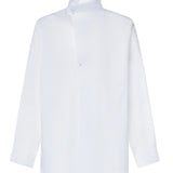 Camicia oversize con collo alto HMMD60056AHD272 100 HED MAYNER 