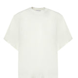 T-shirt oversize in cotone HMMD70007RHD326 101 HED MAYNER 