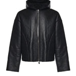 Giacca Pace in pelle AW26M02187 BLK01 HELIOT EMIL 