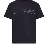 T-shirt Fulgens in cotone AW26M09141 BLK01 HELIOT EMIL 