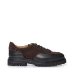 Stringate in suede e pelle 86200.P.0 152 HENDERSON BARACCO 