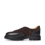 Stringate in suede e pelle 86200.P.0 152 HENDERSON BARACCO 